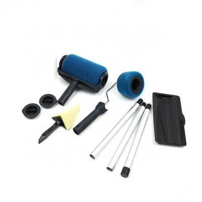 Paint Roller Brush Tools Set Wall Printing Brush Kit With Paint Runner Wall Painting Brush