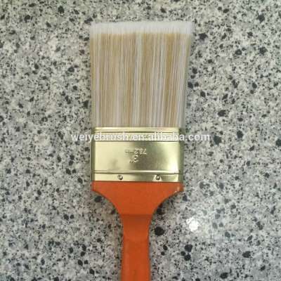 Double color PET wall cleaning wooden handle paint brush