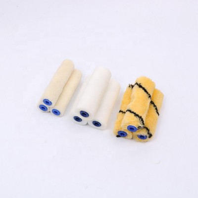 Professional Plastic Handle Customized Size Steel Frame Decoration Roller Paint Brush