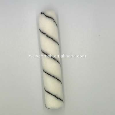 12"high quality European style acrylic fibers with black strip paint roller