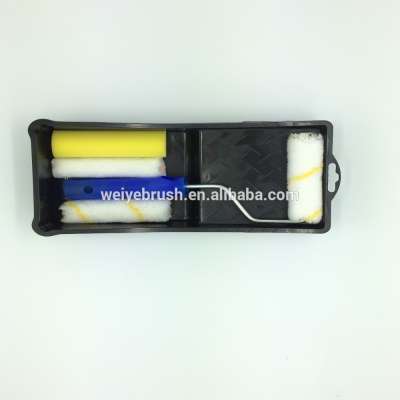 Paint roller set paint roller sleeve paint tray